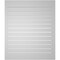 Ekena Millwork Vertical Surface Mount PVC Gable Vent: Functional, w/ 2"W x 2"P Brickmould Sill Frame, 34"W x 40"H GVPVE34X4003SF - alternate 5